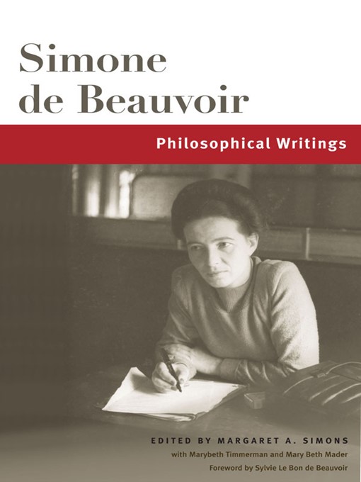 Title details for Philosophical Writings by Simone de Beauvoir - Available